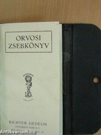 Orvosi zsebkönyv 1930-1931