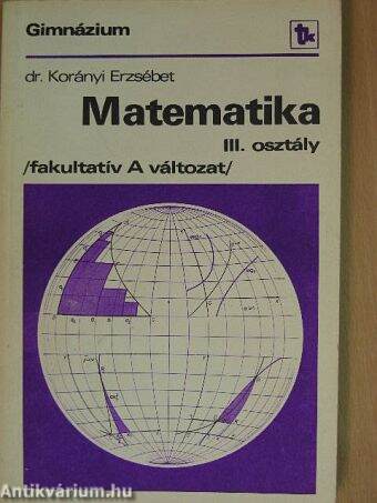 Matematika III.