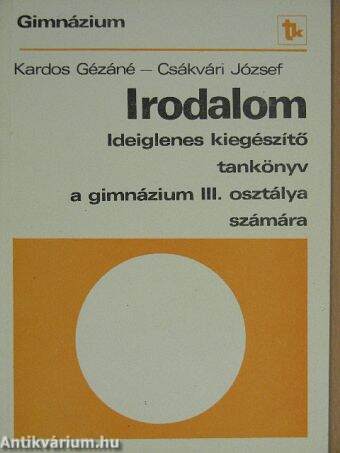 Irodalom III.