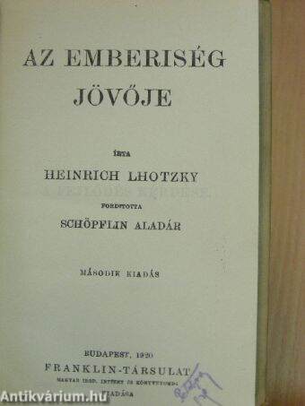 Az emberiség jövője