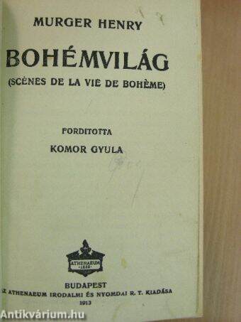 Bohémvilág