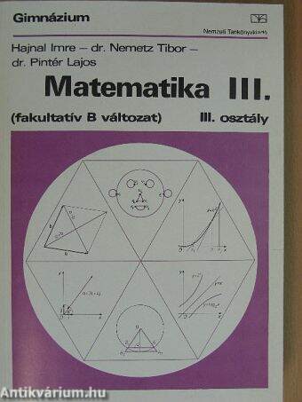 Matematika III.