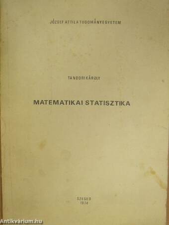 Matematikai statisztika