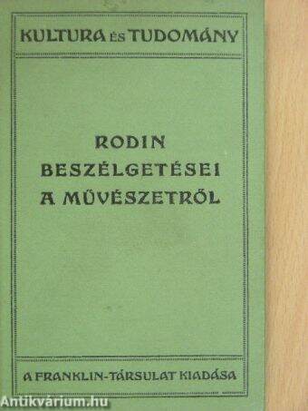 Rodin beszélgetései a művészetről