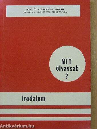 Mit olvassak? - Irodalom