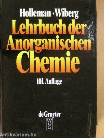 Lehrbuch der Anorganischen Chemie