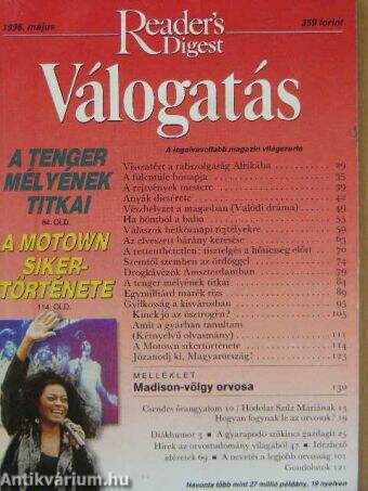 Reader's Digest Válogatás 1996. május