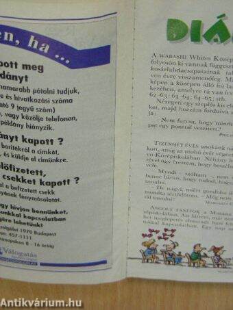 Reader's Digest Válogatás 1996. május