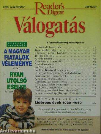 Reader's Digest Válogatás 1995. szeptember