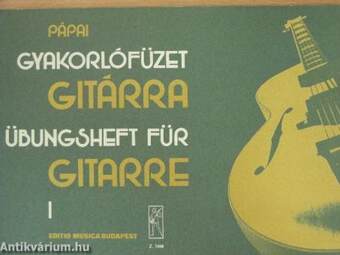 Gyakorlófüzet gitárra I.