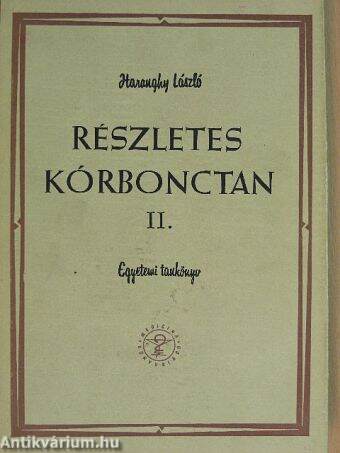 Részletes kórbonctan II.