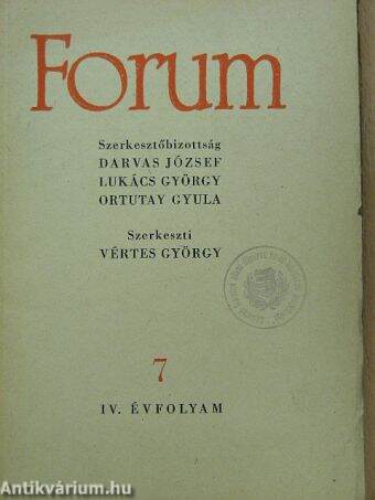 Forum 1950. július