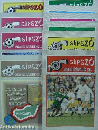 Sípszó 1993-1998. (vegyes számok) (9 db)