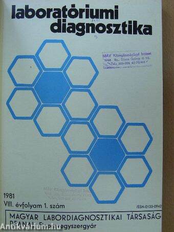 Laboratóriumi diagnosztika 1981/1-4.