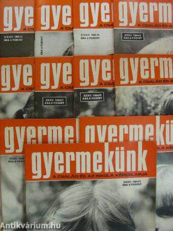 Gyermekünk 1984. (nem teljes évfolyam)