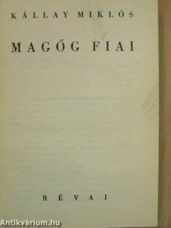 Magóg fiai