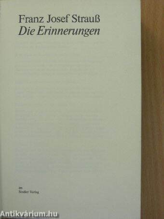 Die Erinnerungen