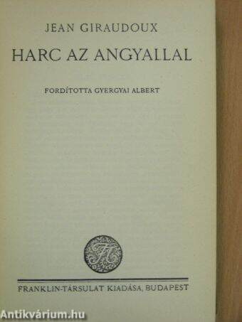 Harc az angyallal