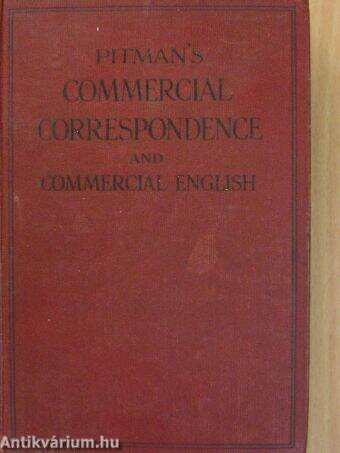 Pitman's Commercial Correspondence and Commercial English