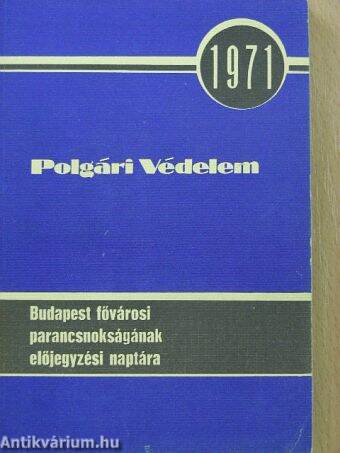 Polgári Védelem 1971