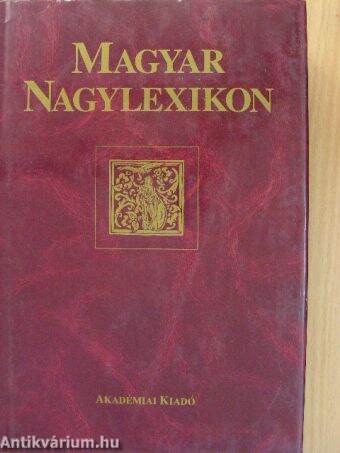 Magyar Nagylexikon 4. (töredék)