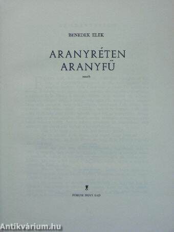 Aranyréten aranyfű