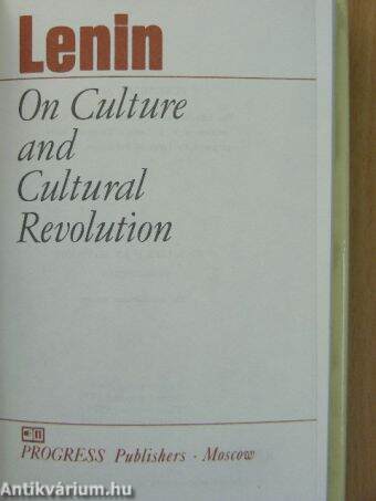 On Culture and Cultural Revolution