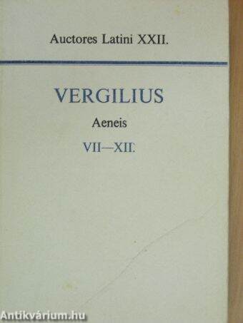 Aeneis VII-XII.