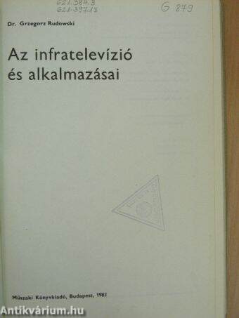 Az infratelevízió és alkalmazásai