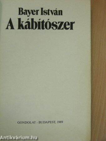 A kábítószer