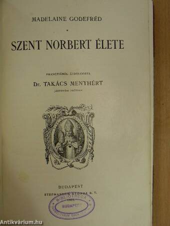 Szent Norbert élete