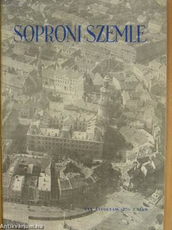 Soproni Szemle 1976/2.