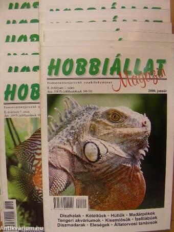 Hobbiállat magazin 2000. január-december