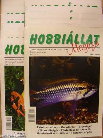 Hobbiállat magazin 2001. január-december