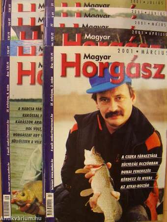 Magyar Horgász 2001. (nem teljes évfolyam)