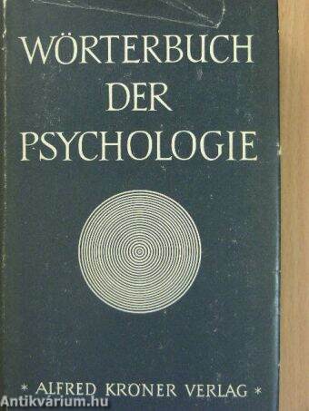 Wörterbuch der Psychologie