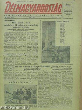 Délmagyarország 1959. április 4.