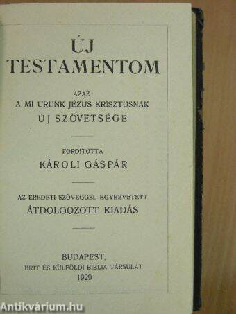 Új Testamentom