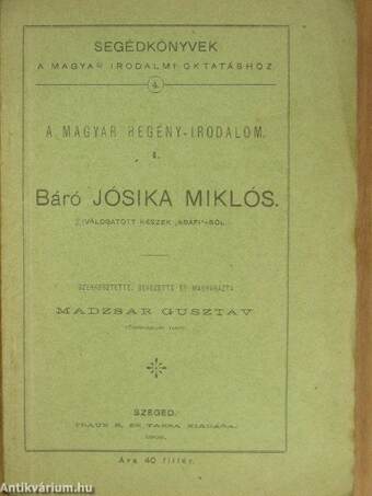 Báró Jósika Miklós