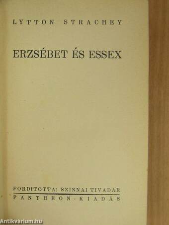 Erzsébet és Essex