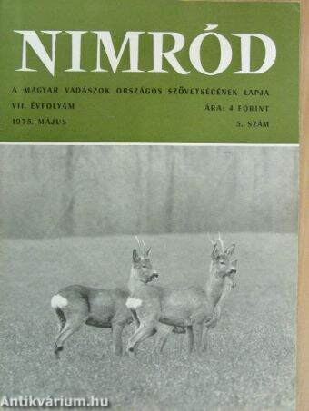 Nimród 1975. május