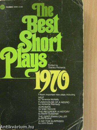 The Best Short Plays 1970