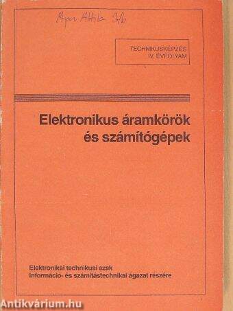 Elektronikus áramkörök és számítógépek