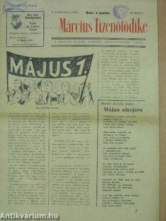 Március Tizenötödike 1948. május 1.