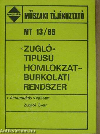 Zugló tipusú homlokzatburkolati rendszer