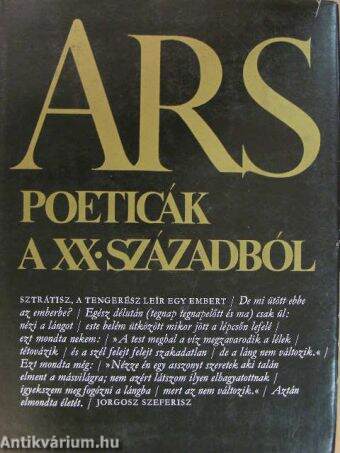 Ars poeticák a XX. századból