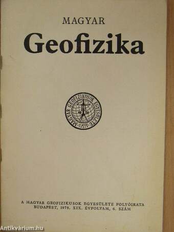 Magyar geofizika 1978/6.