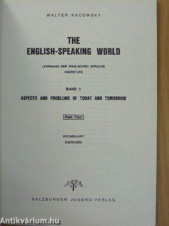 The English-Speaking World Band 1. Part 2.