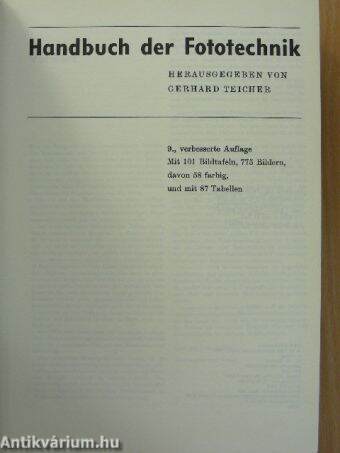 Handbuch der Fototechnik