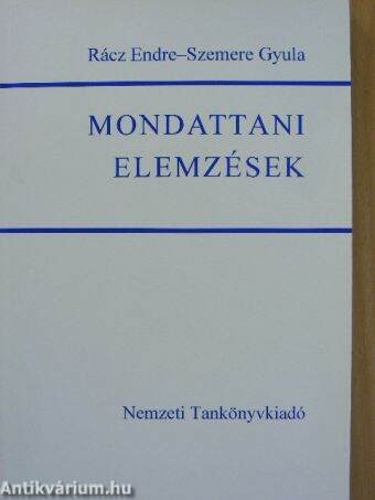 Mondattani elemzések